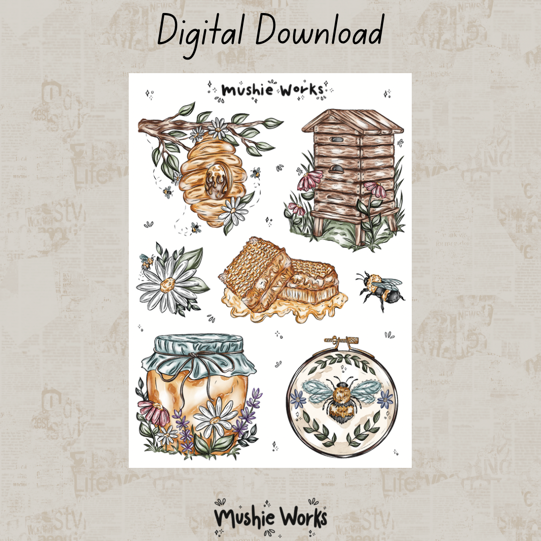 Honey Hives - Digital Sticker