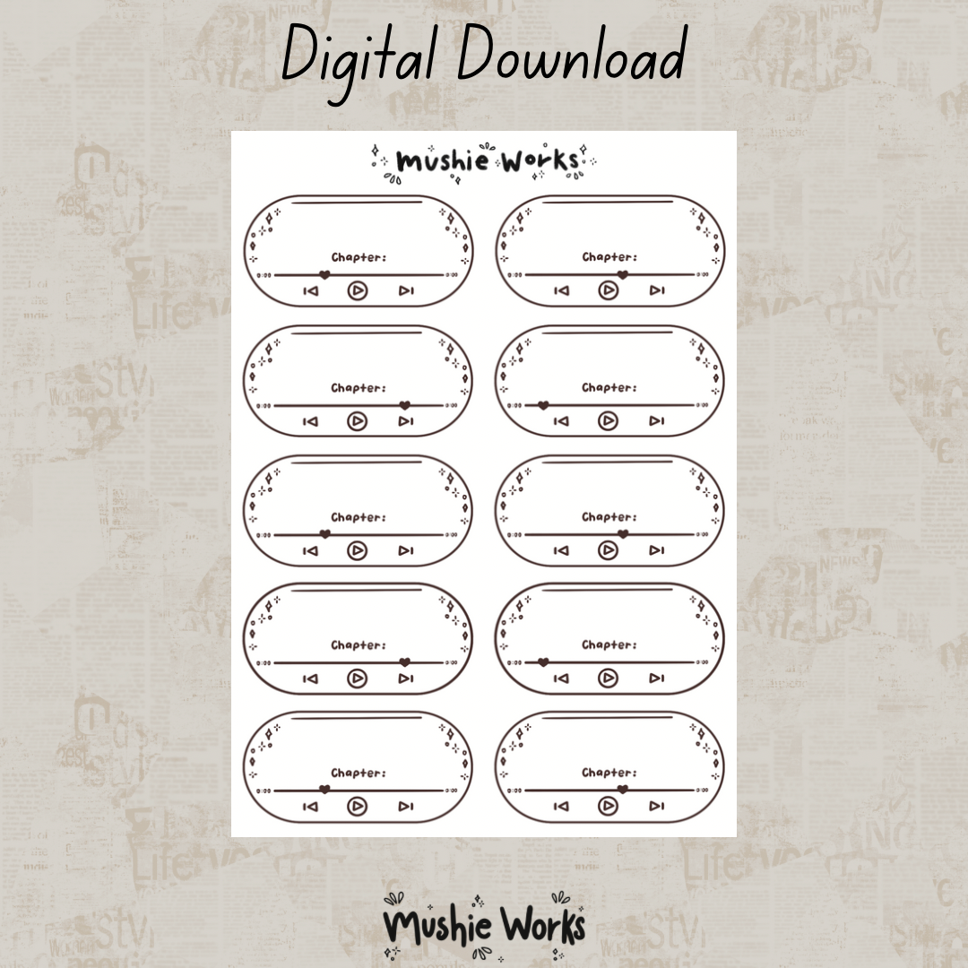 Audiobook Bubble Brown - Digital Download