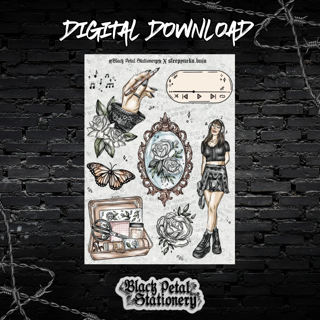 Journal Therapy - Digital Sticker