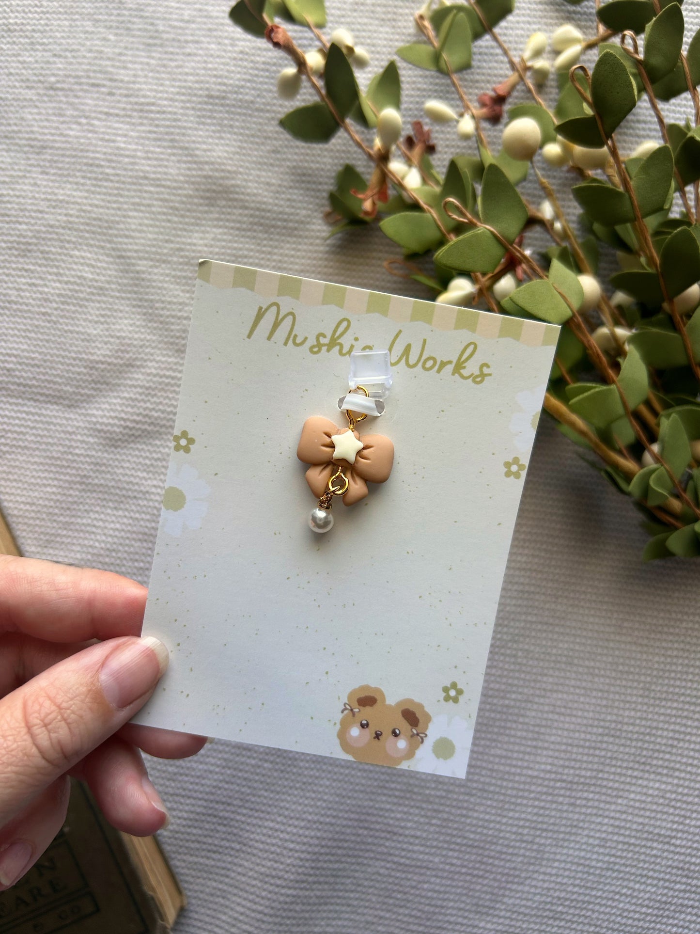 Shooting Star Bow Kindle Charm