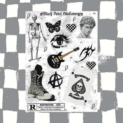 emo babe journal bundle