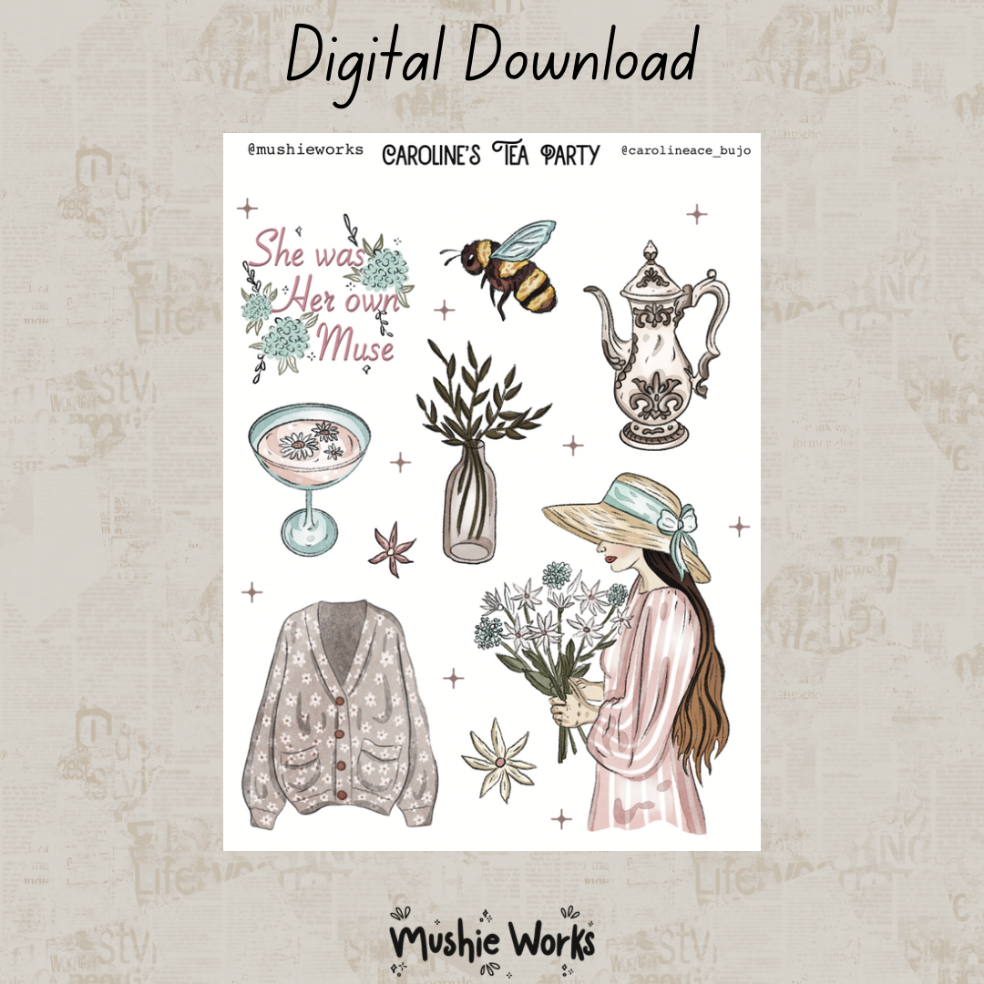 Caroline's Tea Party  - Digital Download