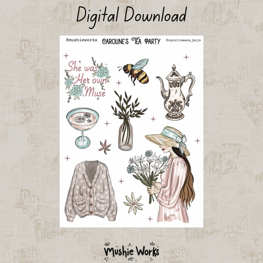 Caroline's Tea Party  - Digital Download