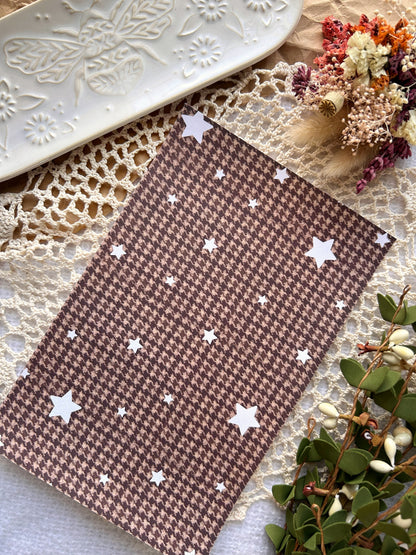 Tweed Stars Scrapbook Paper