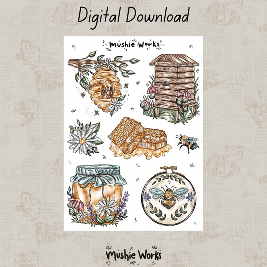 Honey Hives - Digital Sticker