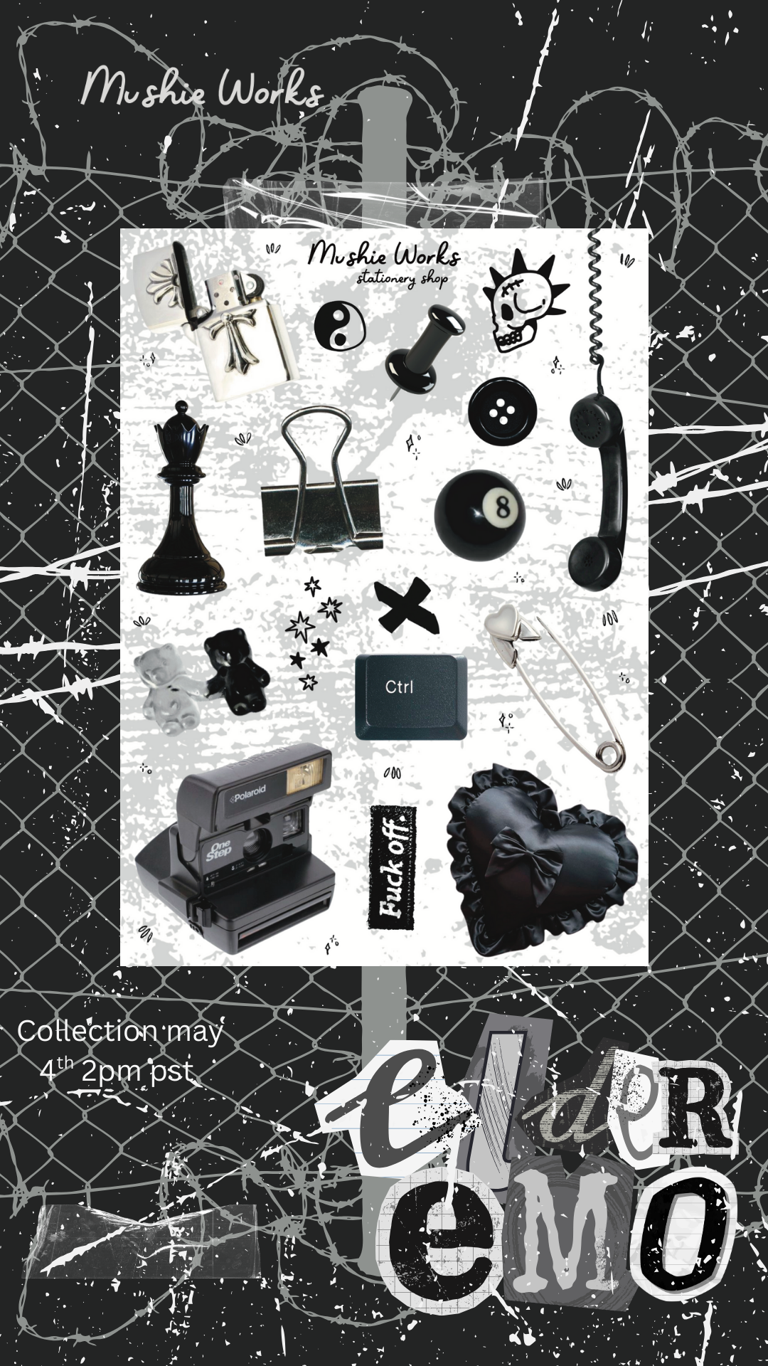 Elder Emo Collection - Digital Sticker Pack