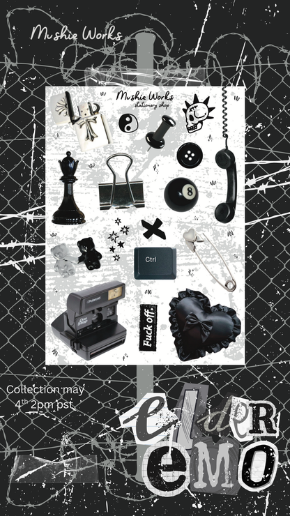 Elder Emo Collection - Digital Sticker Pack
