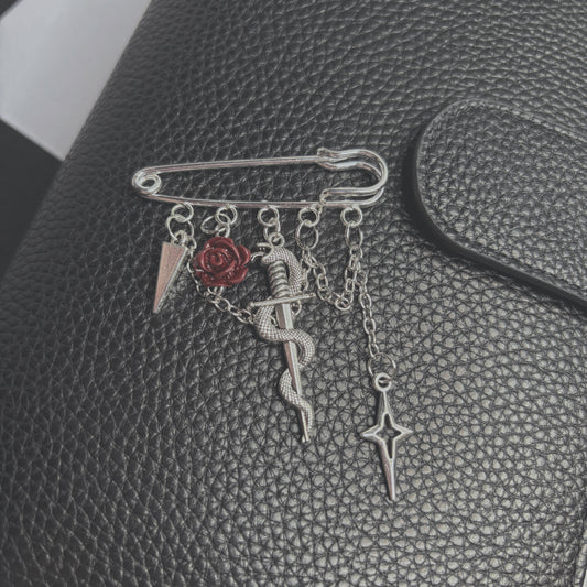 Snake Dagger Pin