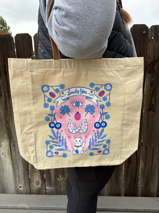 Lucky You Giant Tote
