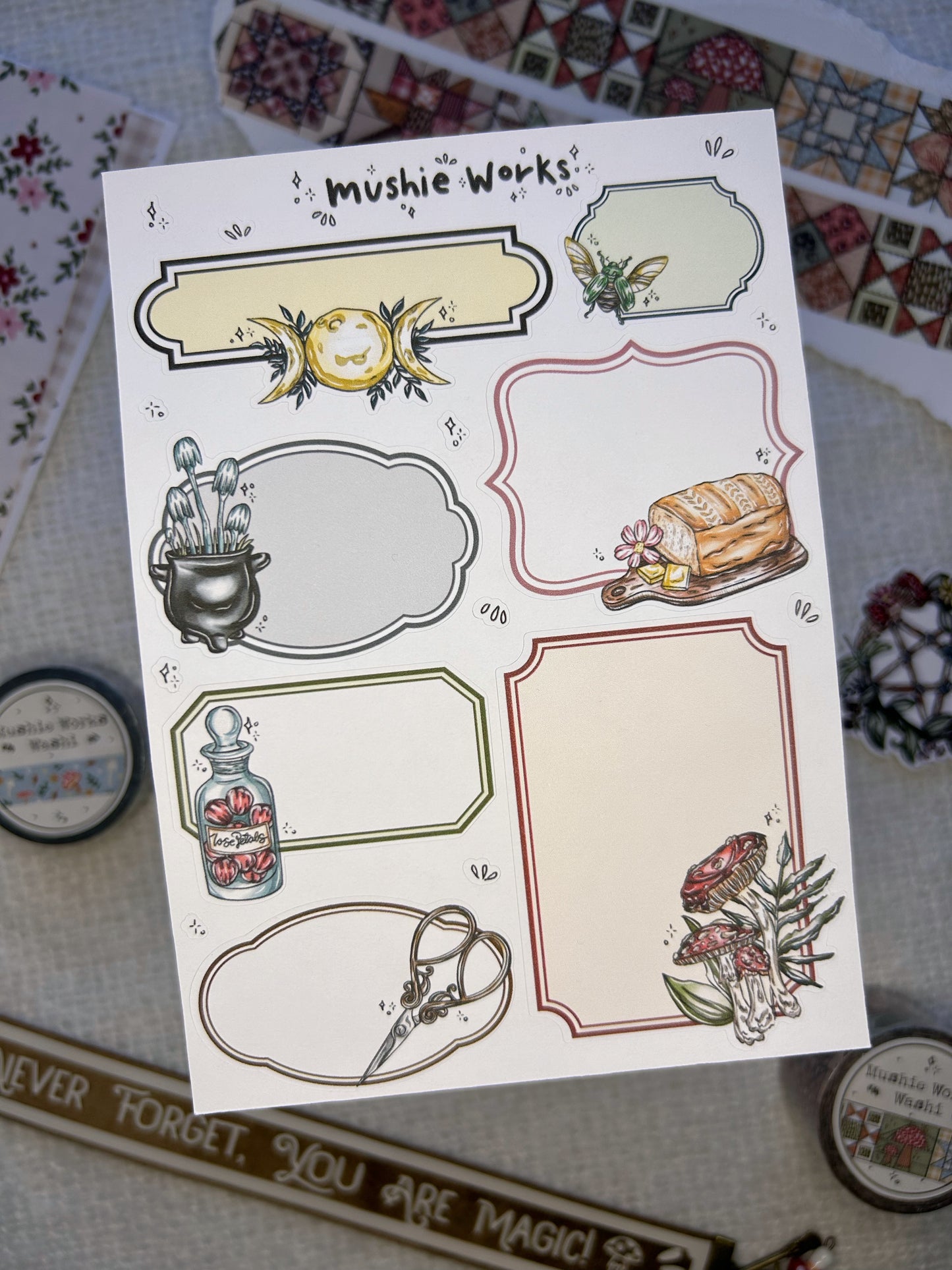 Witch Deco Tags