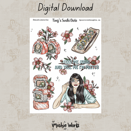 Ting's Sushi Date - Digital Download