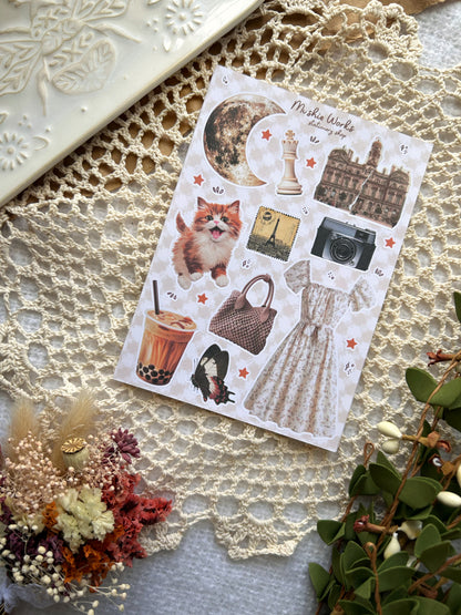 Comfy Cozy Sticker Only Collection