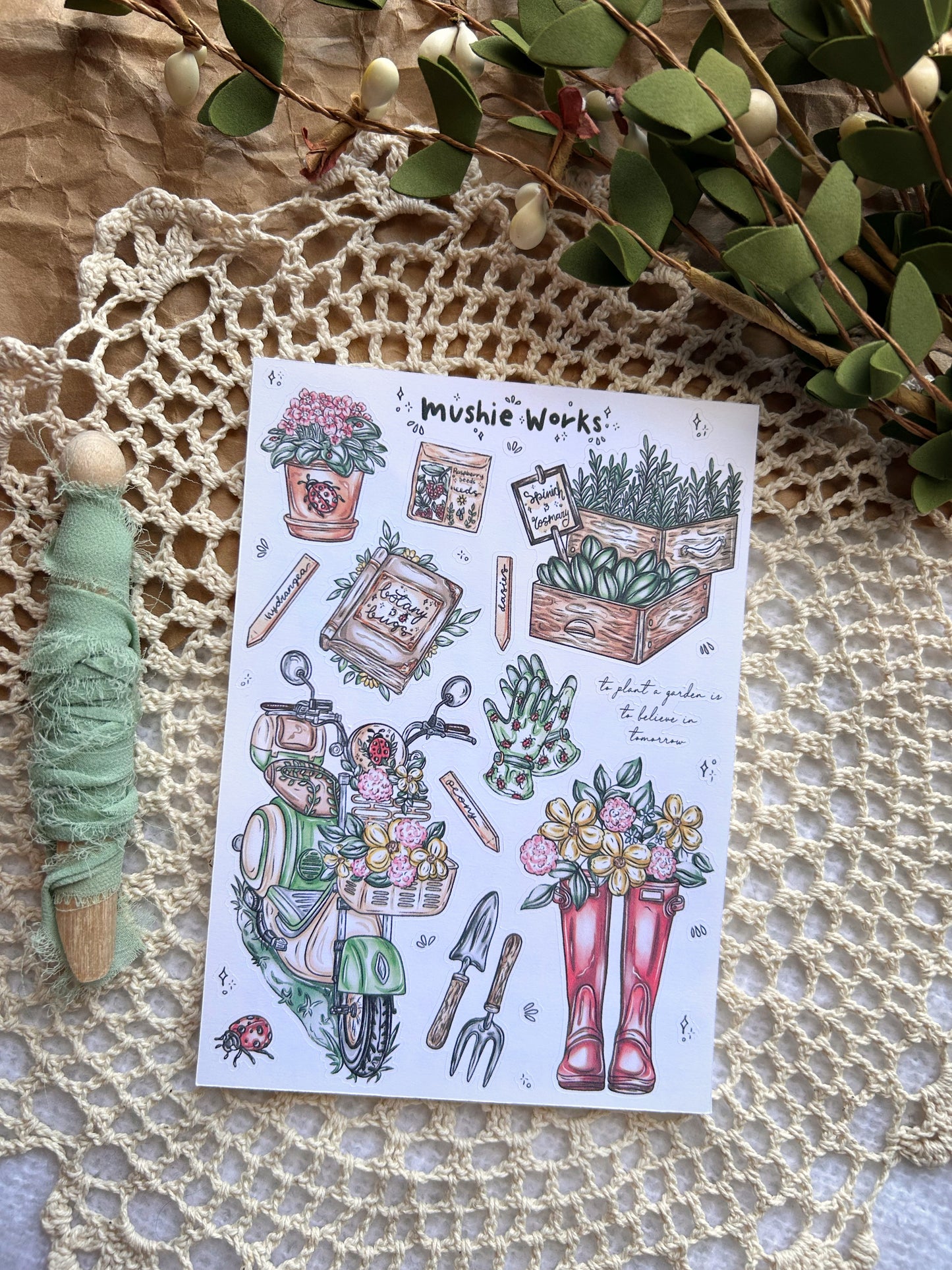 In The Garden