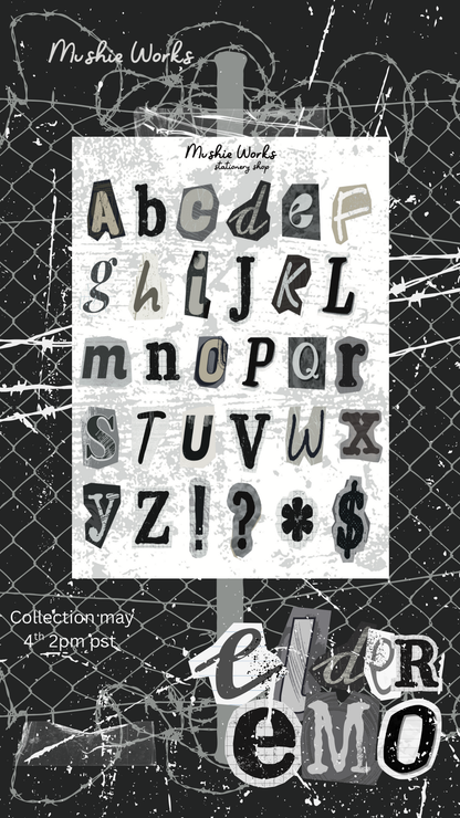 Elder Emo Collection - Digital Sticker Pack