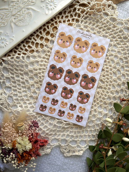 Comfy Cozy Sticker Only Collection