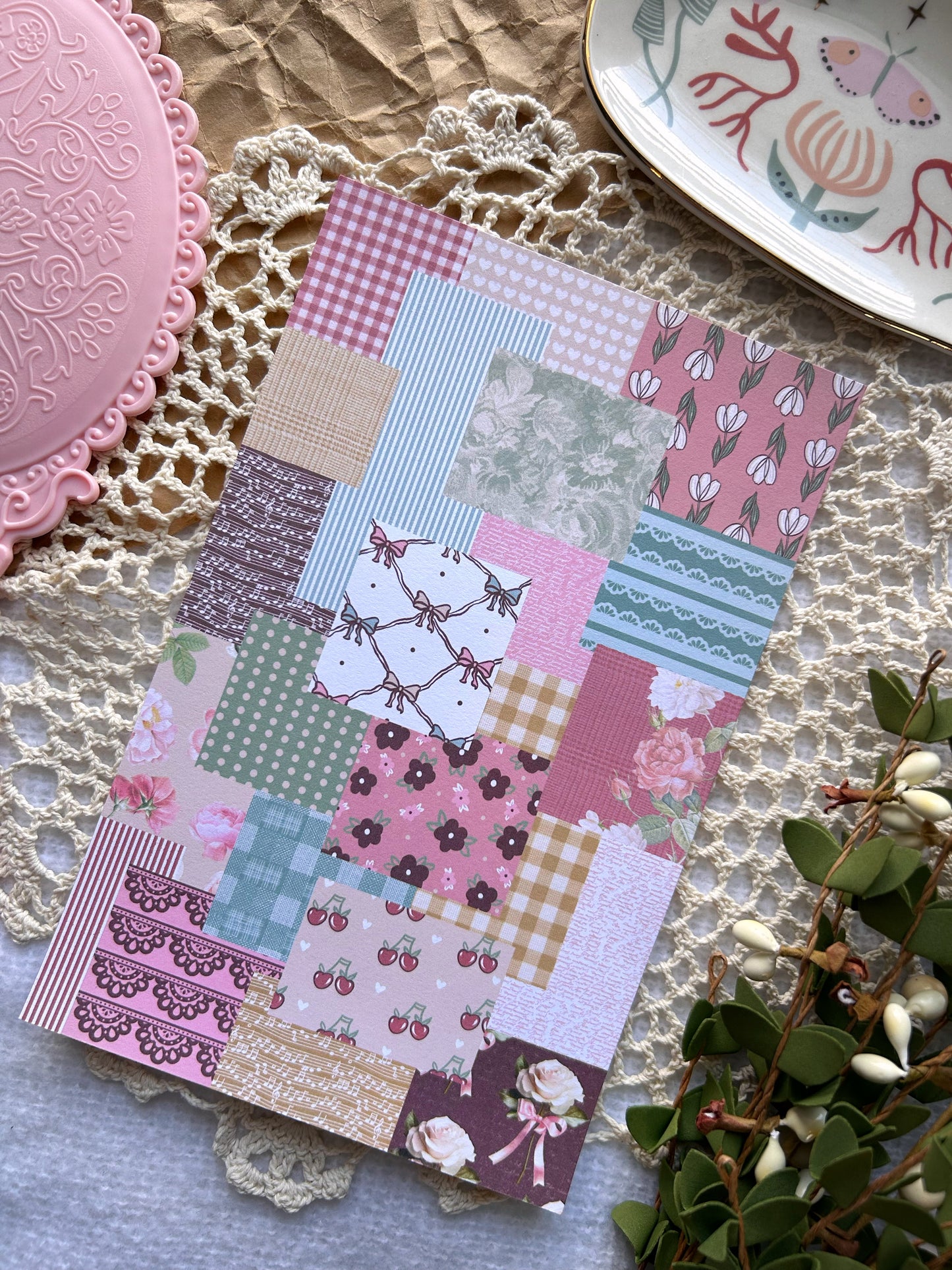 Princess Patches Scrapbook Paper