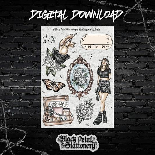 Journal Therapy  - Digital Sticker