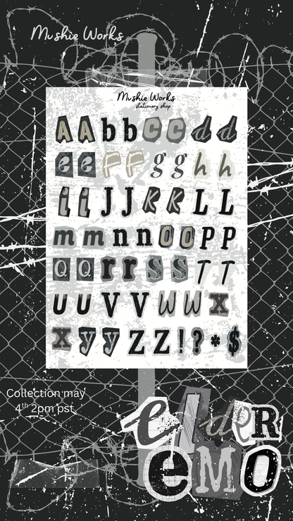Elder Emo Collection - Digital Sticker Pack