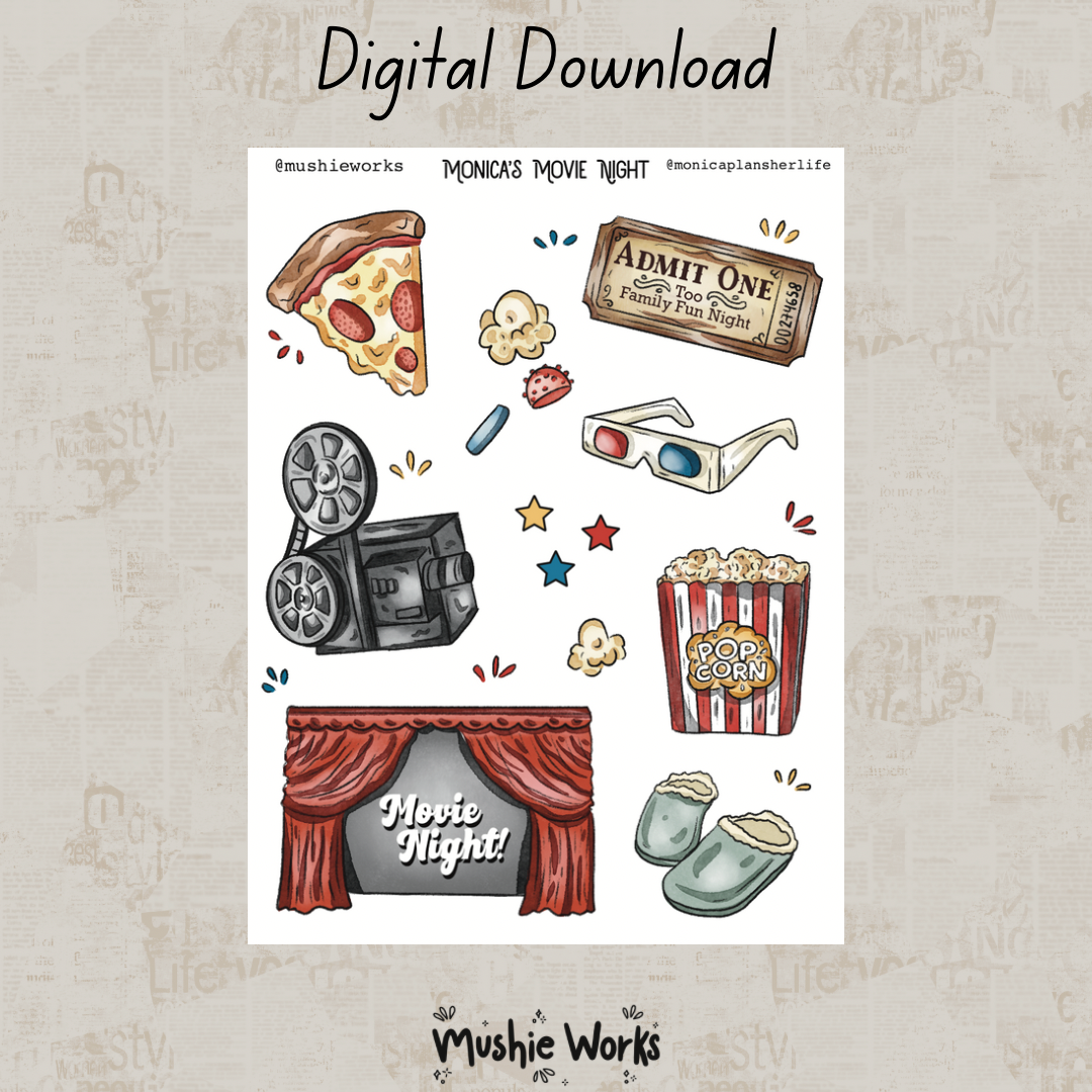 Monica's Movie Night - Digital Download