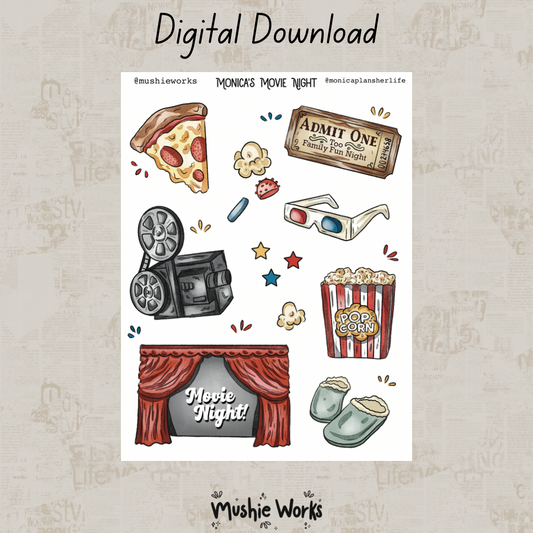 Monica's Movie Night - Digital Download