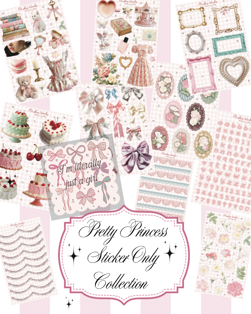 Pretty Princess Sticker Only Collection