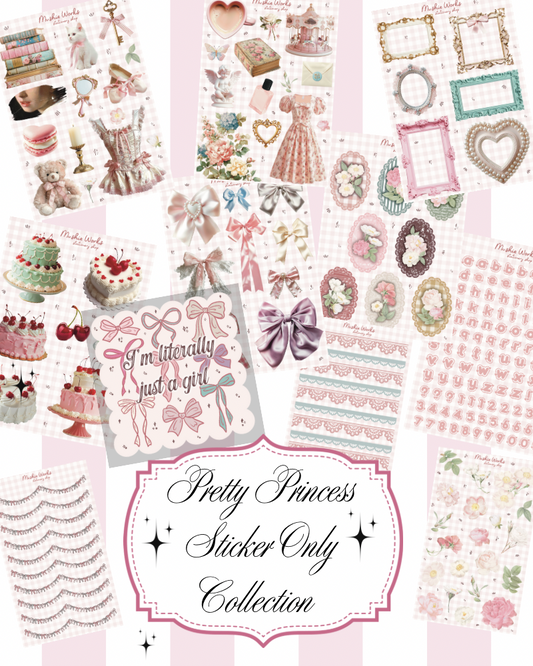 Pretty Princess Sticker Only Collection