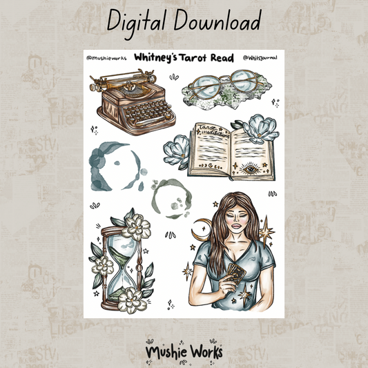 Whitney's Tarot Read - Digital Sticker