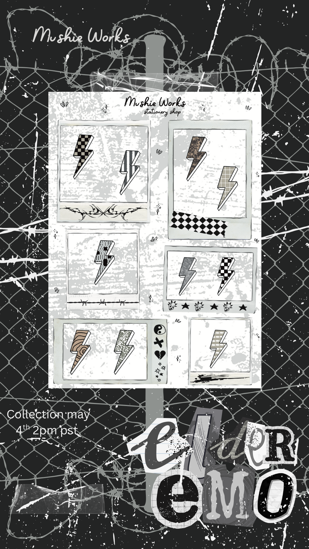 Elder Emo Collection - Digital Sticker Pack