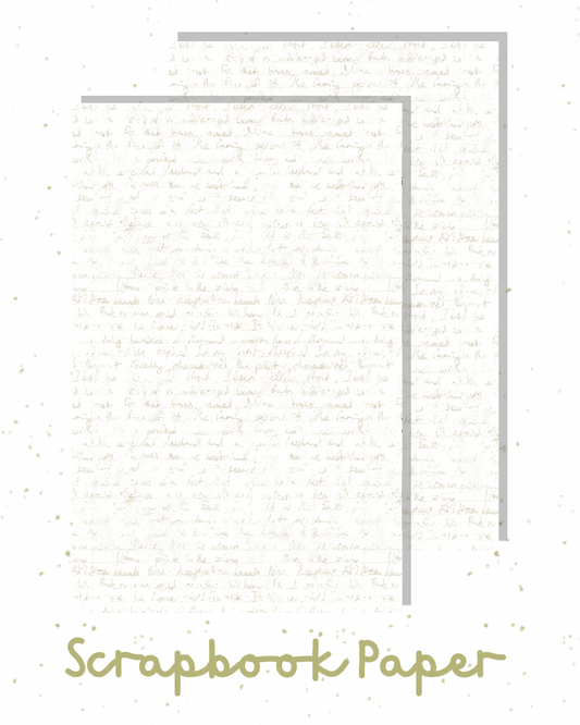 Faded Notebook Writing Scrapbook Paper