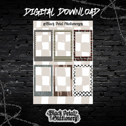 Skater Frames - Digital Sticker