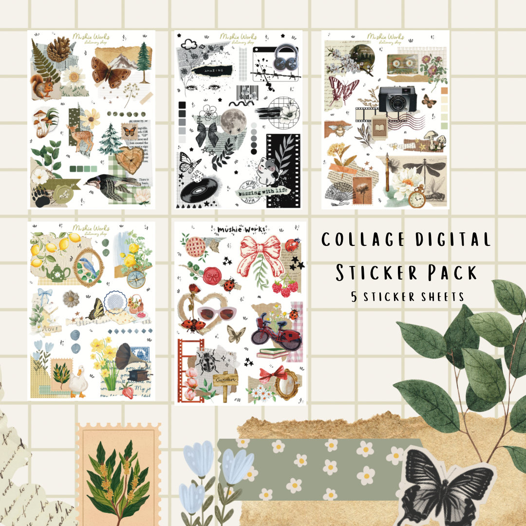 Collage Collection - Digital Sticker Pack (Copy)
