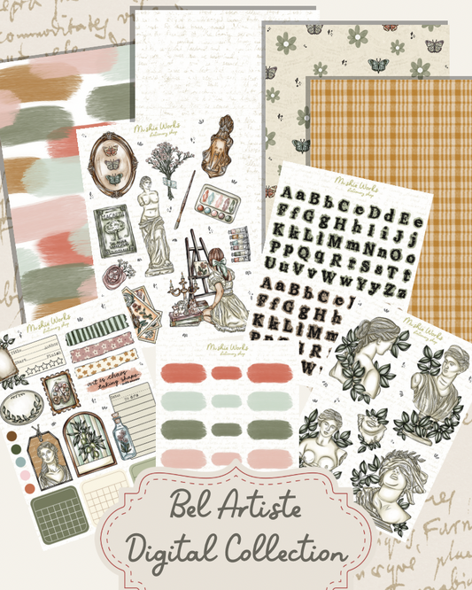 Bel Artiste Collection - Digital Sticker Pack