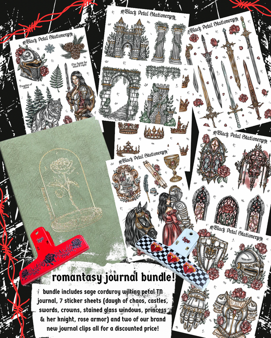 romantasy journal bundle