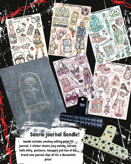 sanrio journal bundle